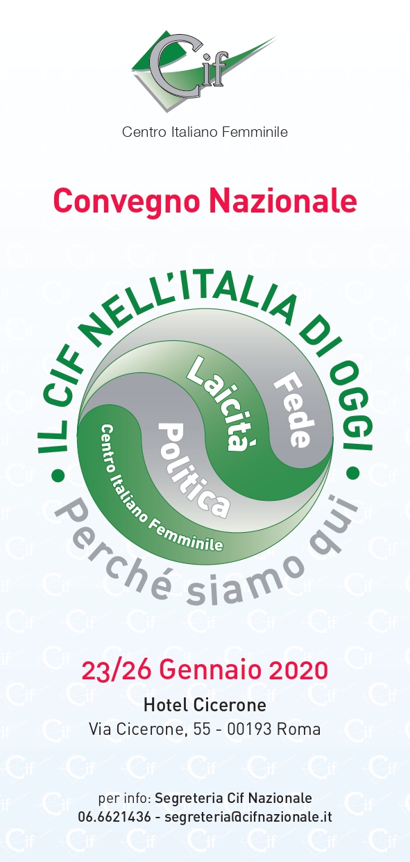 Il Cif nell'Italia di oggi: fede, laicità, politica