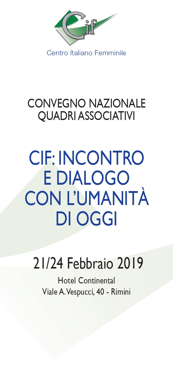 CIF: incontro e dialogo con l'umanità di oggi