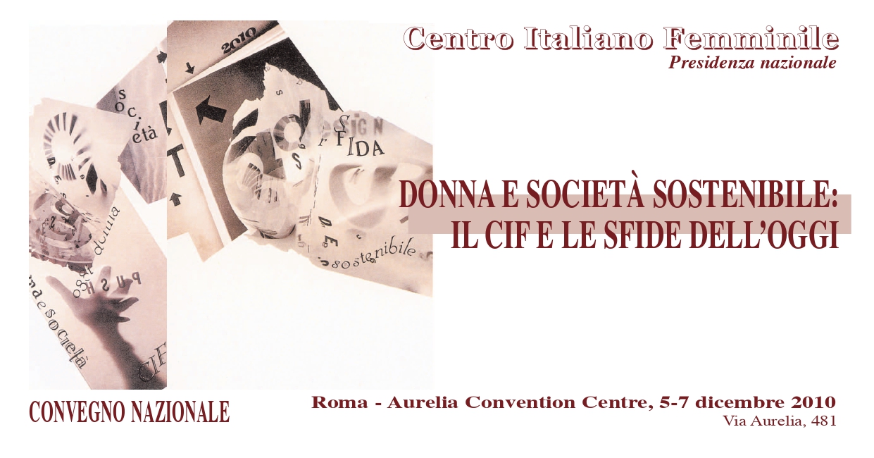 Donna e società sostenibile: il Cif e le sfide dell'oggi