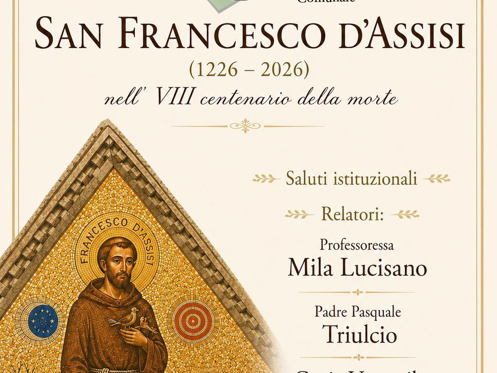 CIF REGGIO CALABRIA San Francesco uomo, intellettuale e profeta