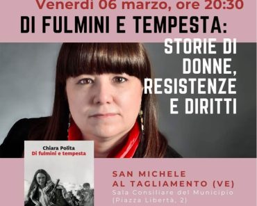 CIF SAN MICHELE AL TAGLIAMENTO Conferenza per la giornata internazionale della donna