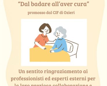 CIF OzieriCorso Formazione assistenti familiari